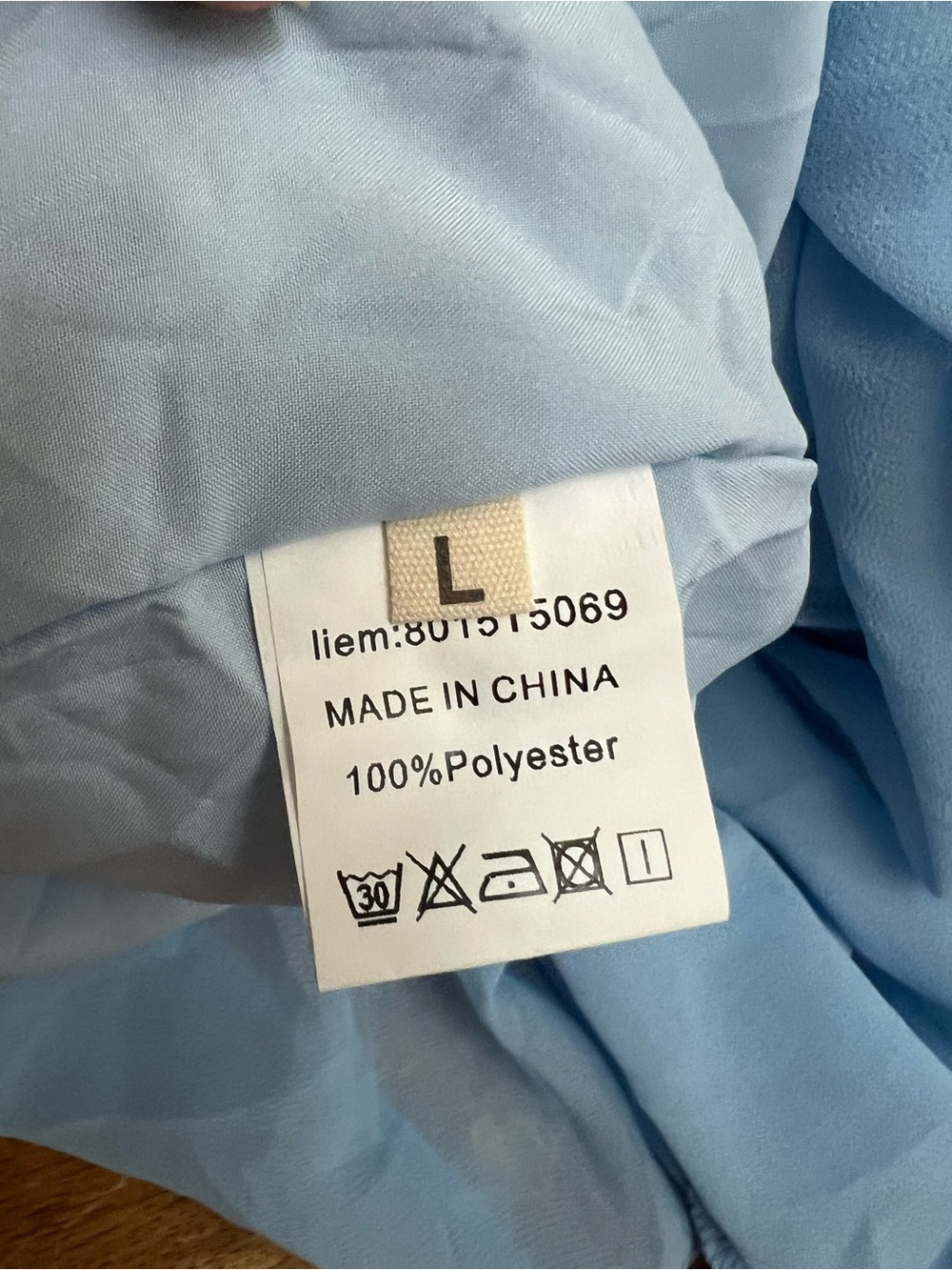 Amazon Light Blue Off-Shoulder Ruffle Mini Dress - Picture 5 of 6